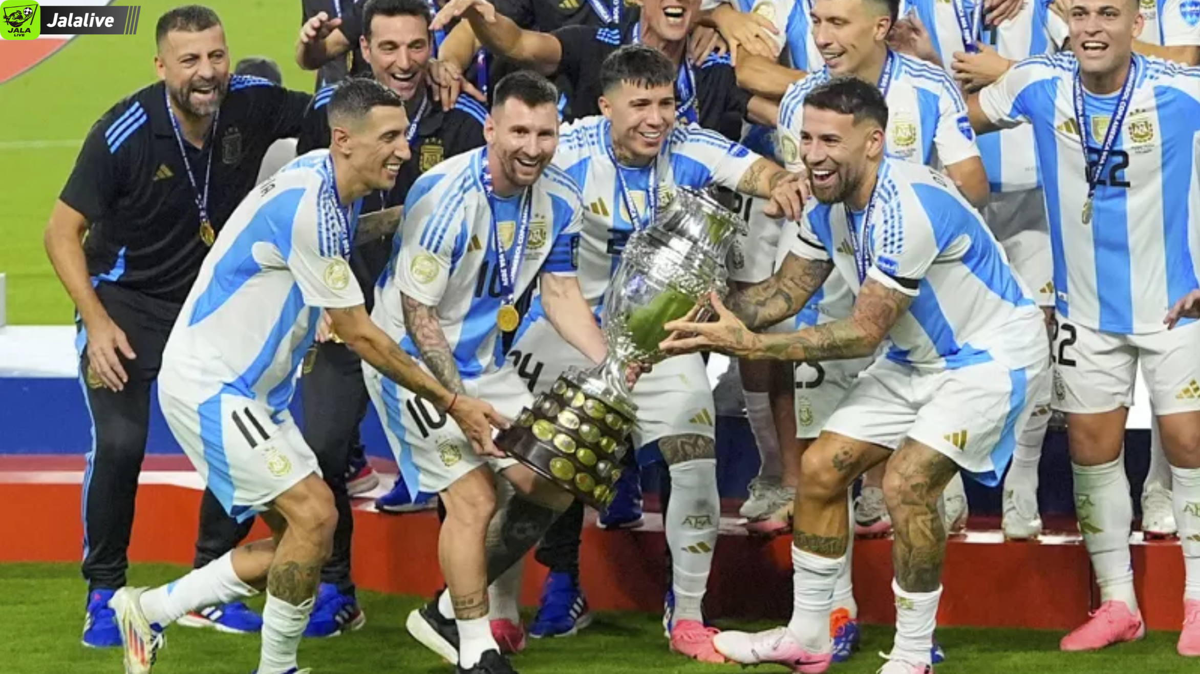 Ringkasan pertandingan final Copa América 2024 