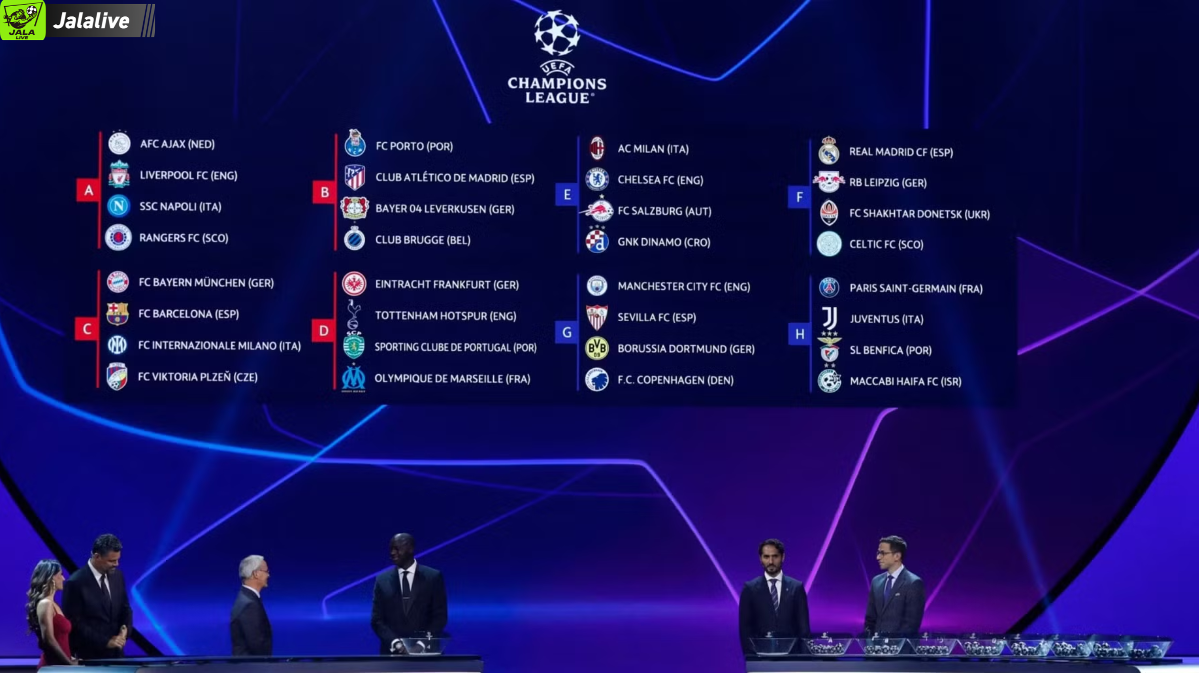 Update skor sepak bola malam ini Liga Champions