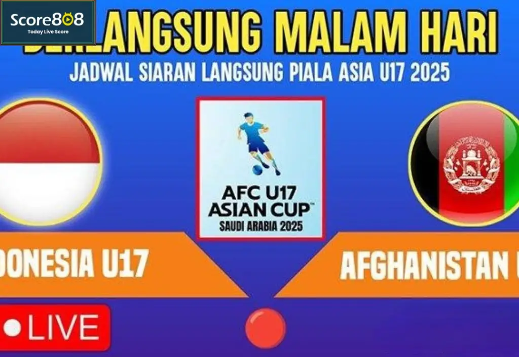 Afghanistan vs Indonesia U-17: Jadwal Main dan Prediksi Skor Terbaru 2025