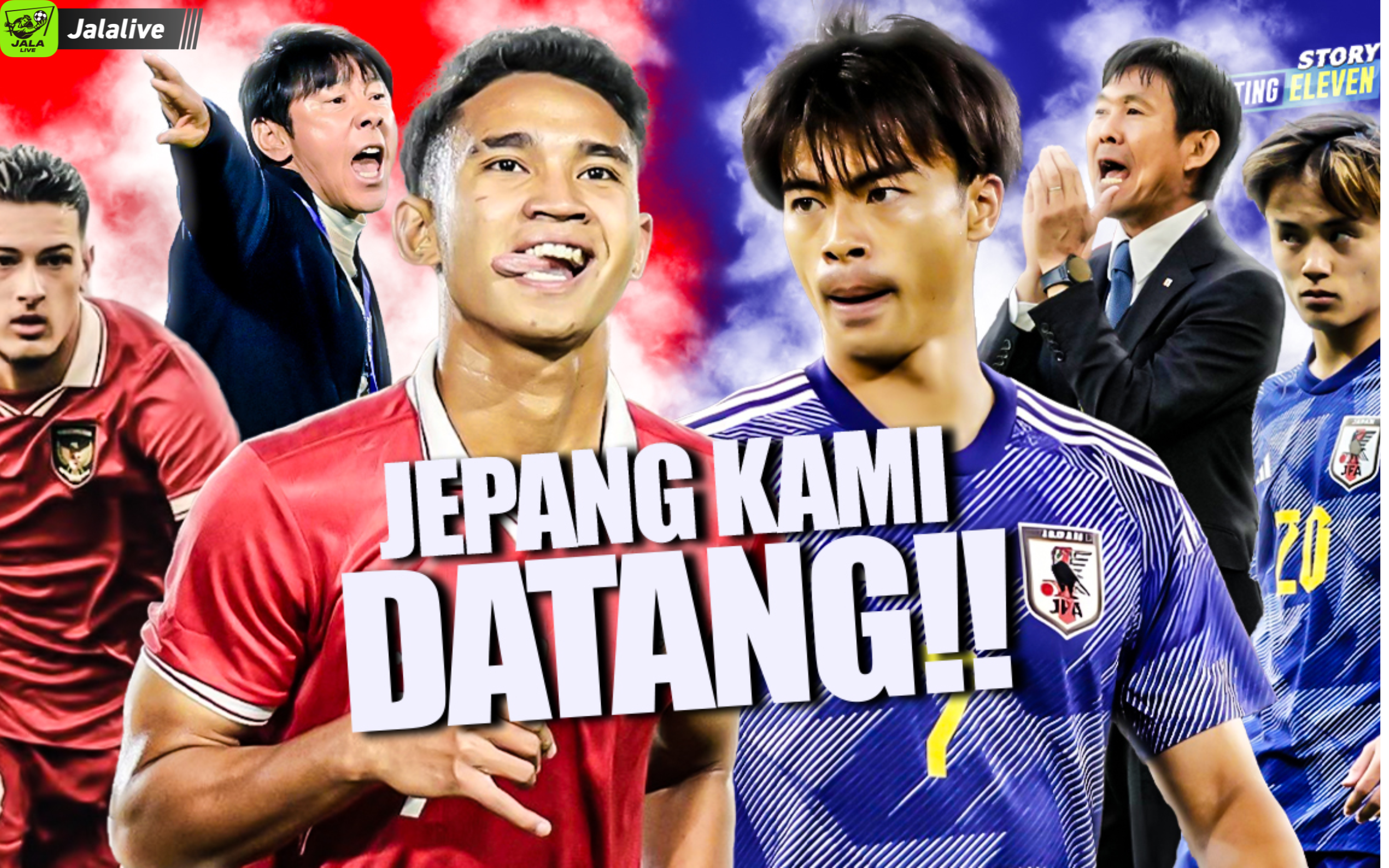 Ringkasan hasil pertandingan timnas Indonesia melawan Jepang 2024