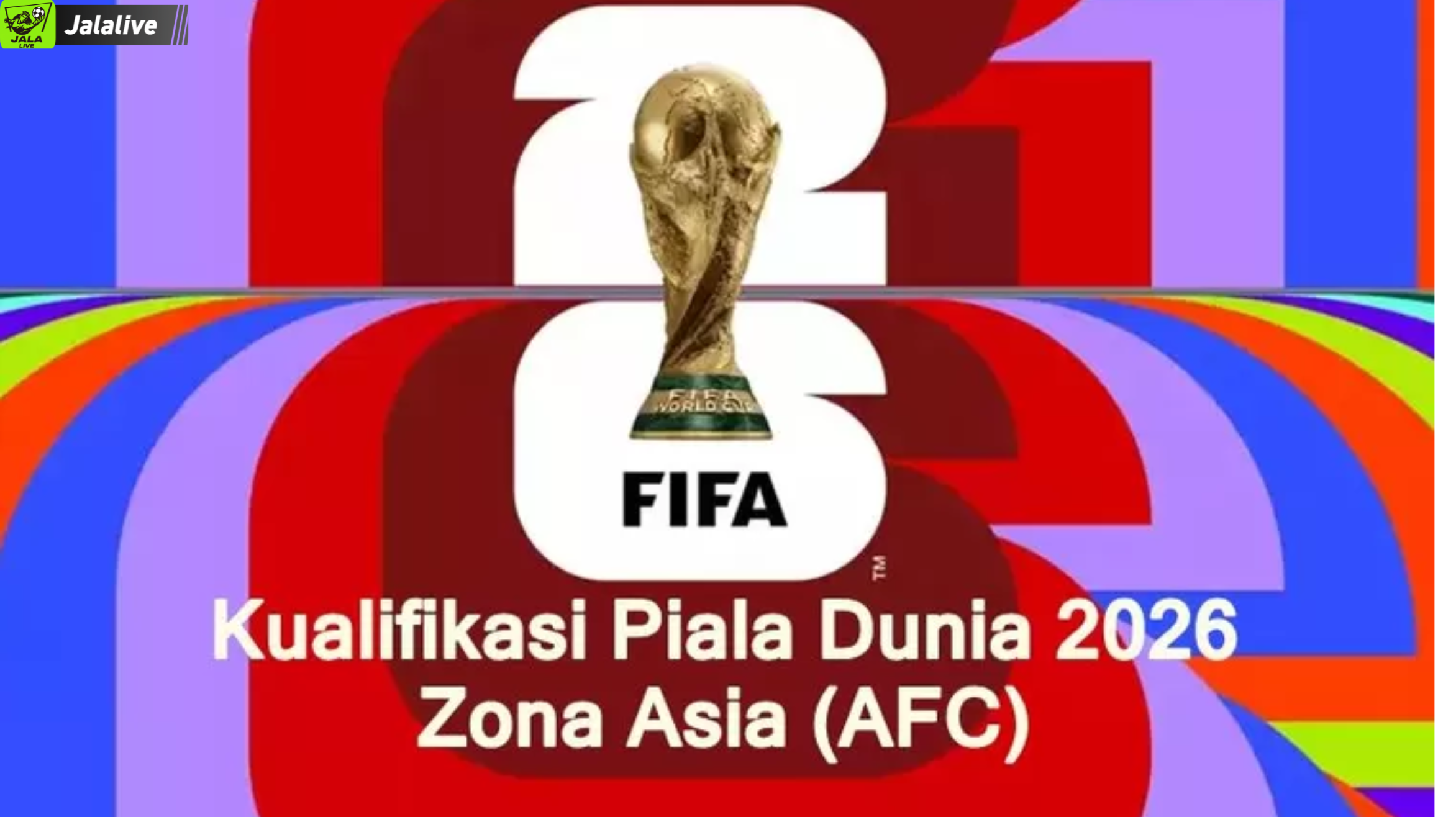 Jadwal pertandingan Piala Dunia 2026