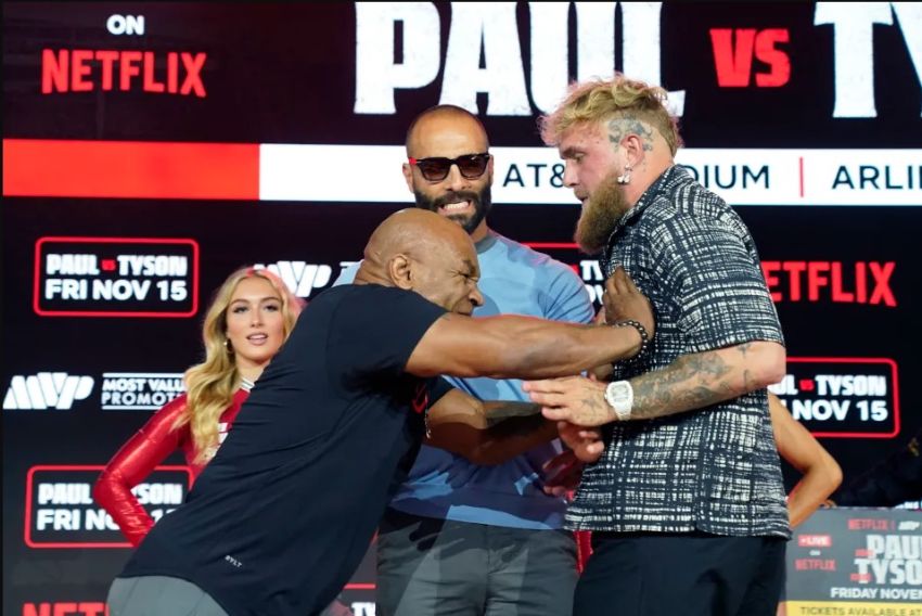 Jake paul vs Mike Tyson prediksi